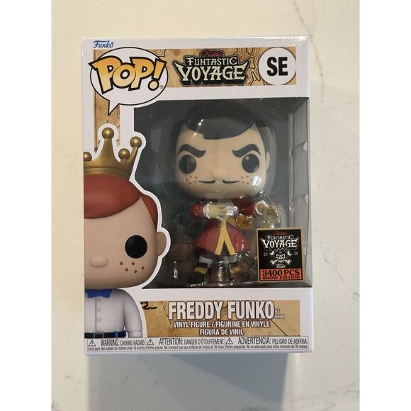 Funko POP! Freddy Funko as Hook Disney Limited SE 3400 Funko Fundays 2024 - Picture 1 of 7